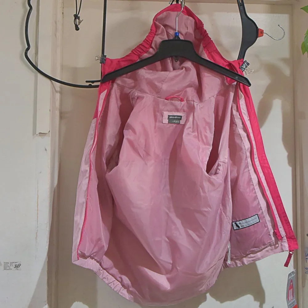 Eddie Bauer Girls' Youth 3 in 1 Jacket -‎ PINK size M10/12